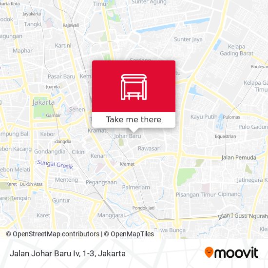 Jalan Johar Baru Iv, 1-3 map