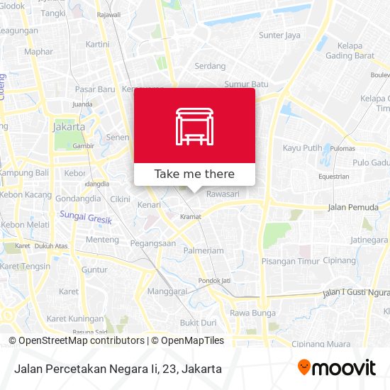 Jalan Percetakan Negara Ii, 23 map