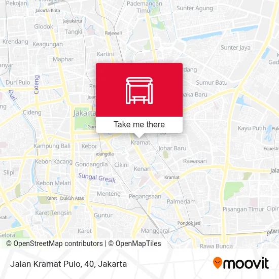Jalan Kramat Pulo, 40 map
