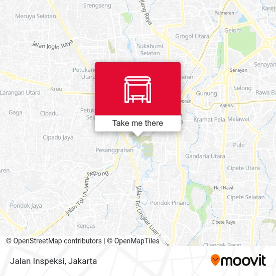 Jalan Inspeksi map