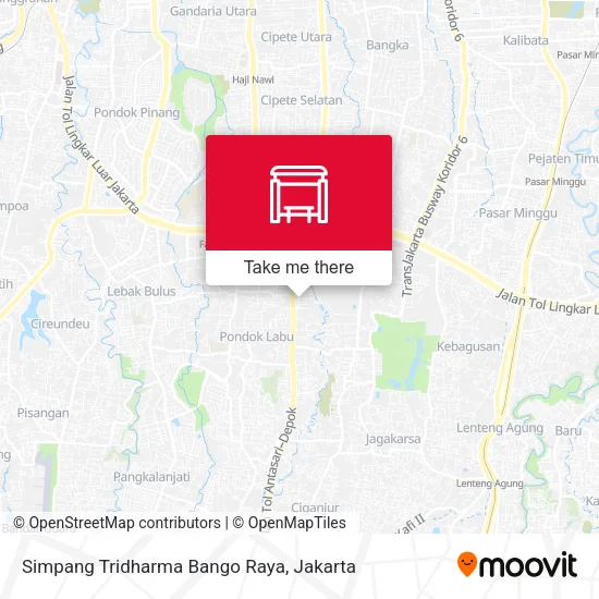 Simpang Tridharma Bango Raya map