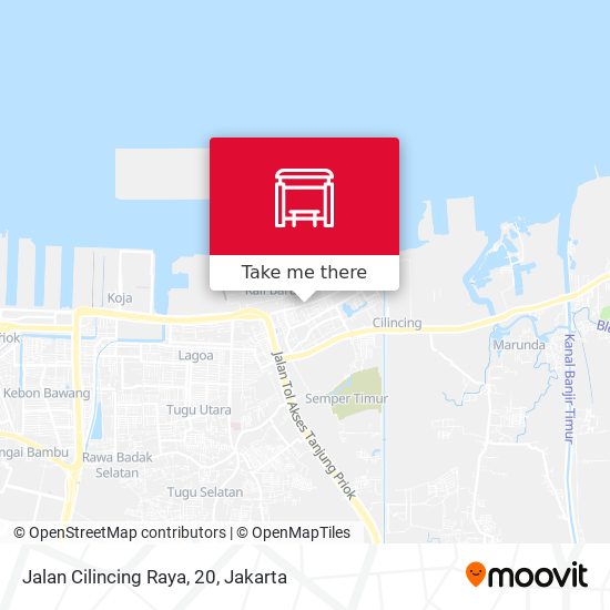 Jalan Cilincing Raya, 20 map