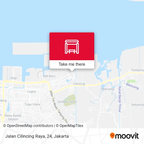 Jalan Cilincing Raya, 24 map