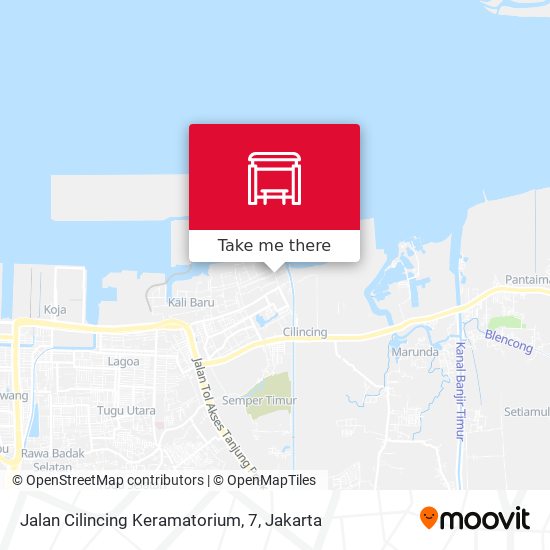 Jalan Cilincing Keramatorium, 7 map