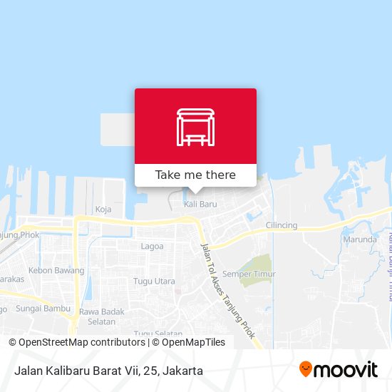 Jalan Kalibaru Barat Vii, 25 map