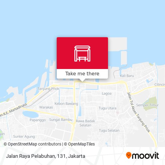 Jalan Raya Pelabuhan, 131 map