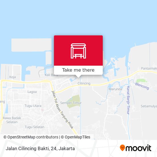 Jalan Cilincing Bakti, 24 map