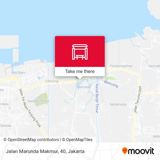 Jalan Marunda Makmur, 40 map