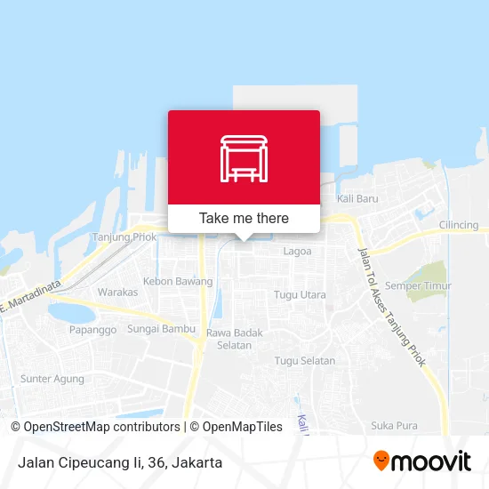 Jalan Cipeucang Ii, 36 map