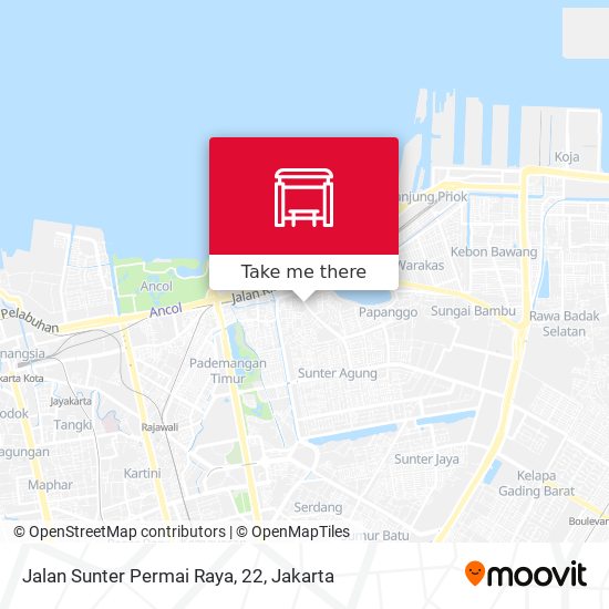 Jalan Sunter Permai Raya, 22 map