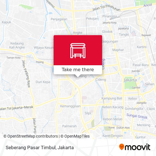 Seberang Pasar Timbul map