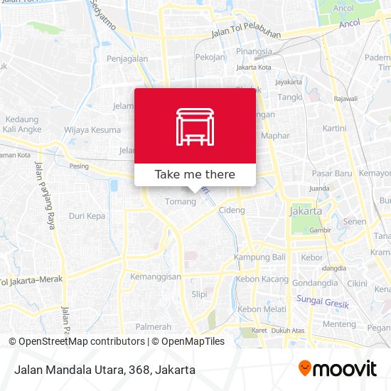 Jalan Mandala Utara, 368 map