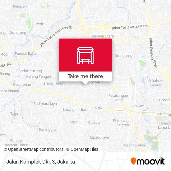 Jalan Komplek Dki, 3 map