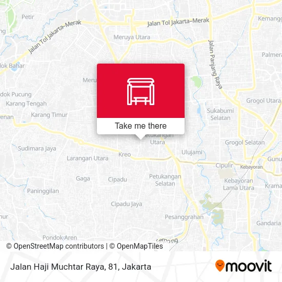 Jalan Haji Muchtar Raya, 81 map