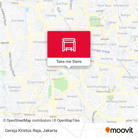 Gereja Kristus Raja map