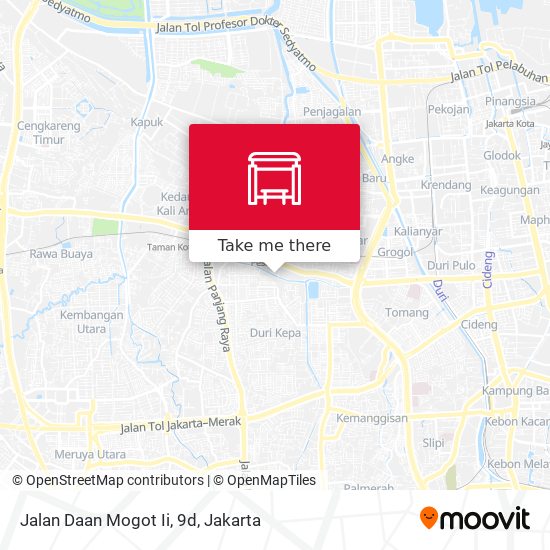 Jalan Daan Mogot Ii, 9d map