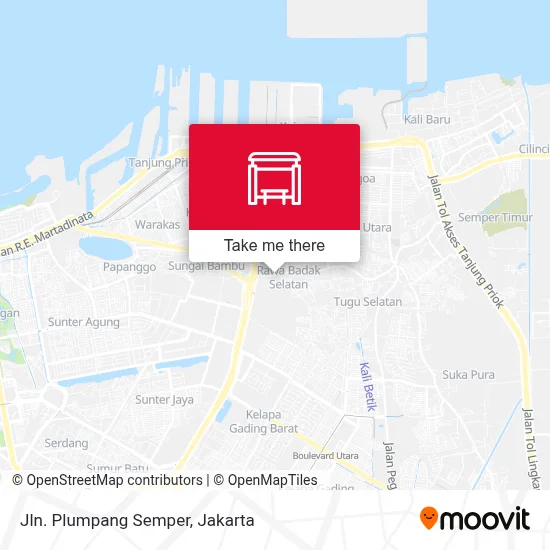 Jln. Plumpang Semper map