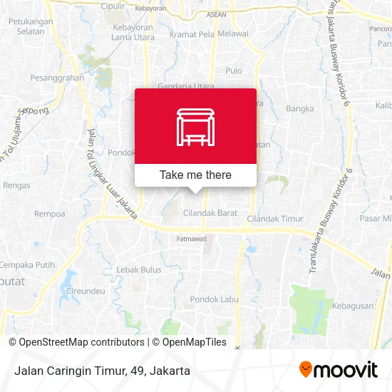 Jalan Caringin Timur, 49 map