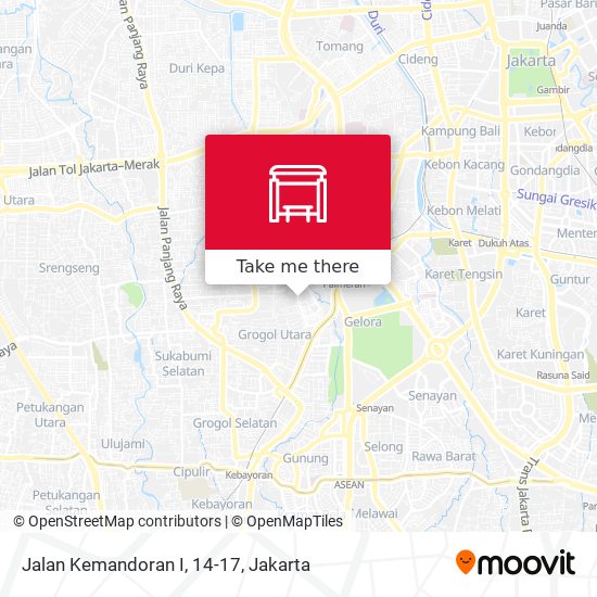 Jalan Kemandoran I, 14-17 map