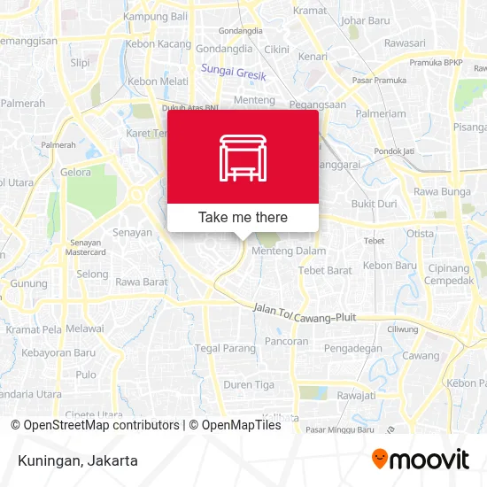 Kuningan map