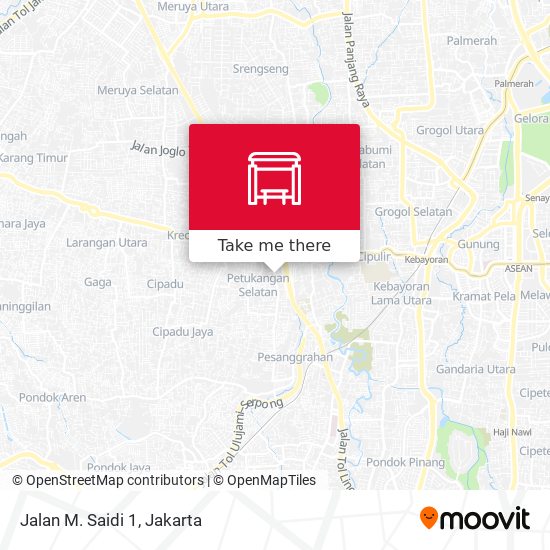 Jalan M. Saidi 1 map