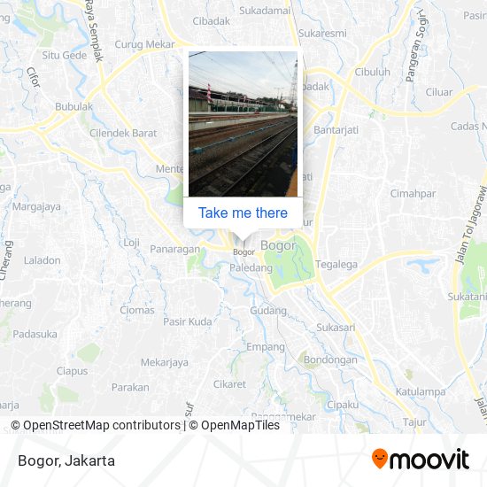 Bogor map