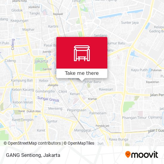 GANG Sentiong map