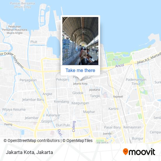 Jakarta Kota map