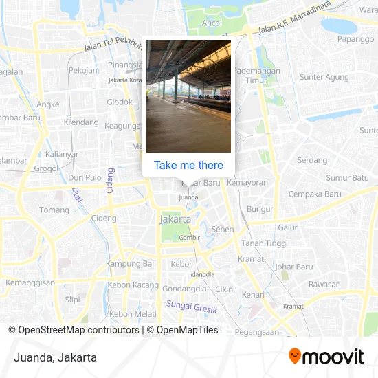 Juanda map
