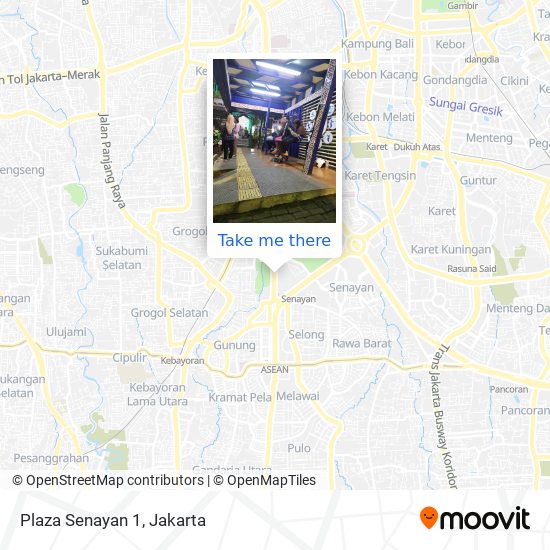 Plaza Senayan 1 map