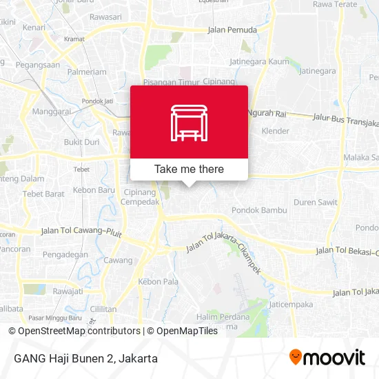 GANG Haji Bunen 2 map