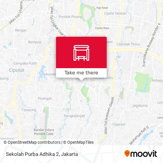 Sekolah Purba Adhika 2 map