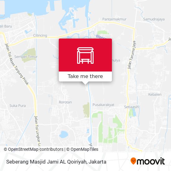 Seberang Masjid Jami AL Qoiriyah map