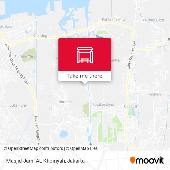 Masjid Jami AL Khoiriyah map