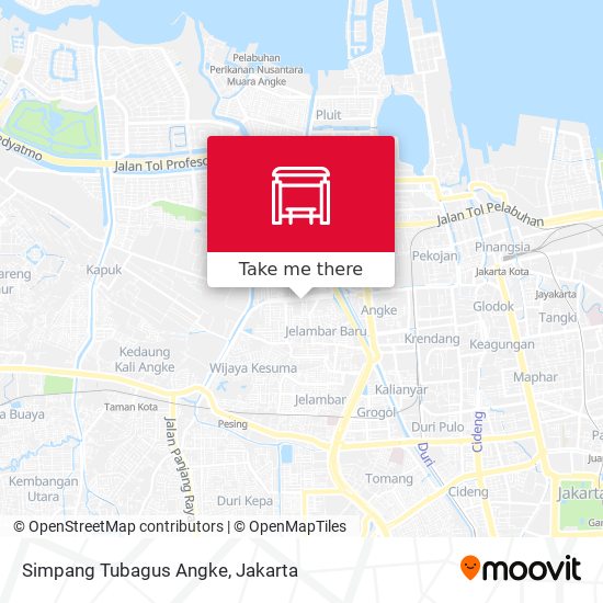 Simpang Tubagus Angke map