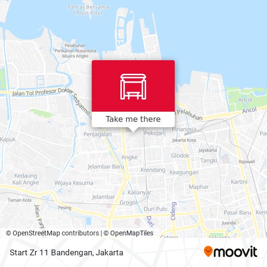 Start Zr 11 Bandengan map