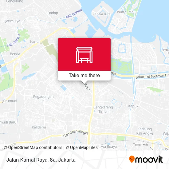 Jalan Kamal Raya, 8a map