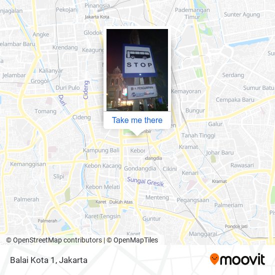 Balai Kota 1 map