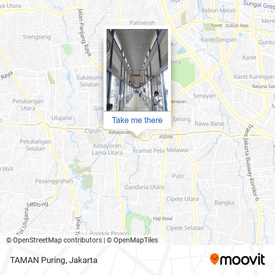 TAMAN Puring map