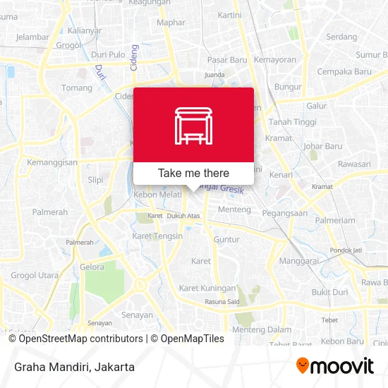 Graha Mandiri map