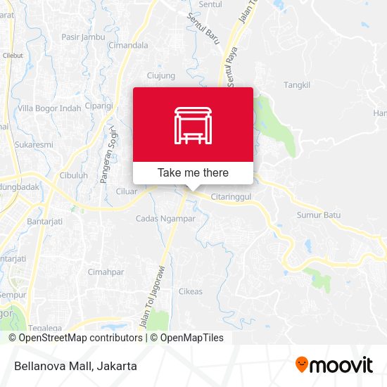 Bellanova Mall map