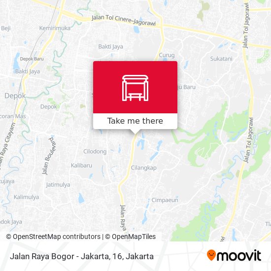 Jalan Raya Bogor - Jakarta, 16 map