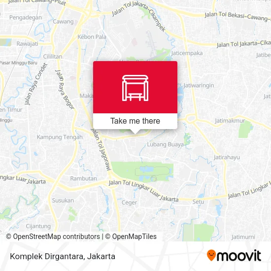 Komplek Dirgantara map