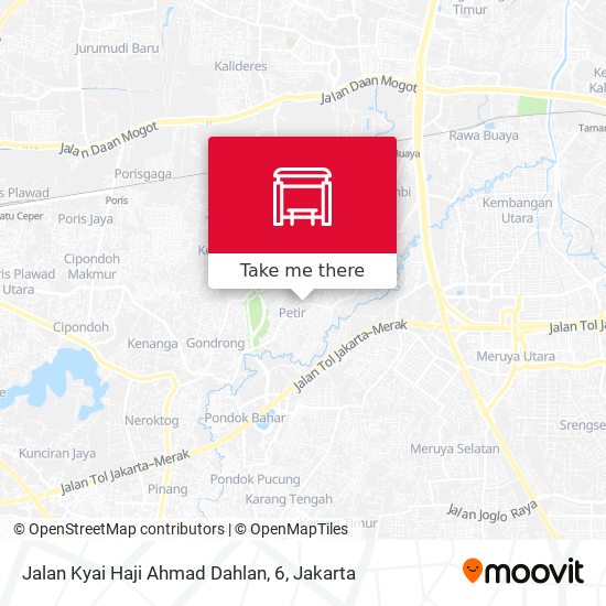Jalan Kyai Haji Ahmad Dahlan, 6 map