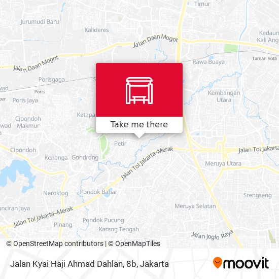 Jalan Kyai Haji Ahmad Dahlan, 8b map