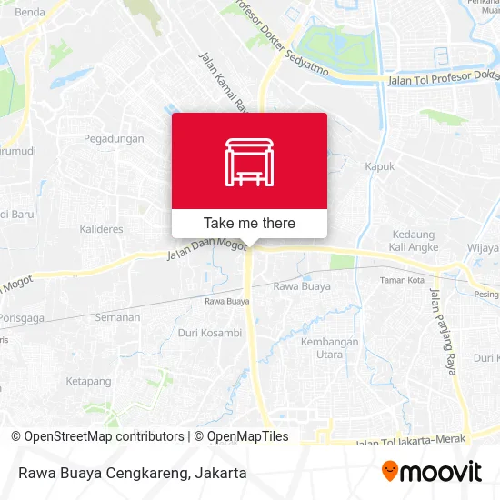 Rawa Buaya Cengkareng map