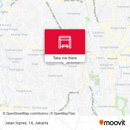 Jalan Inpres, 14 map