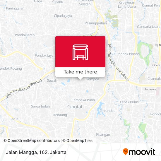 Jalan Mangga, 162 map