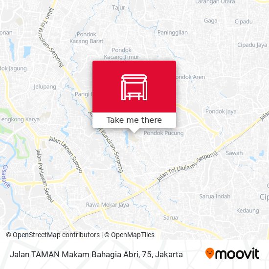 Jalan TAMAN Makam Bahagia Abri, 75 map