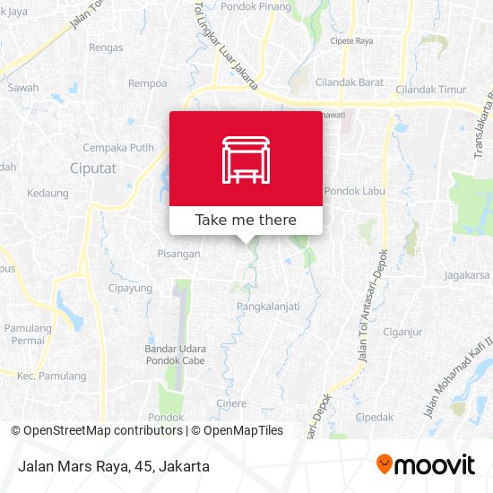 Jalan Mars Raya, 45 map